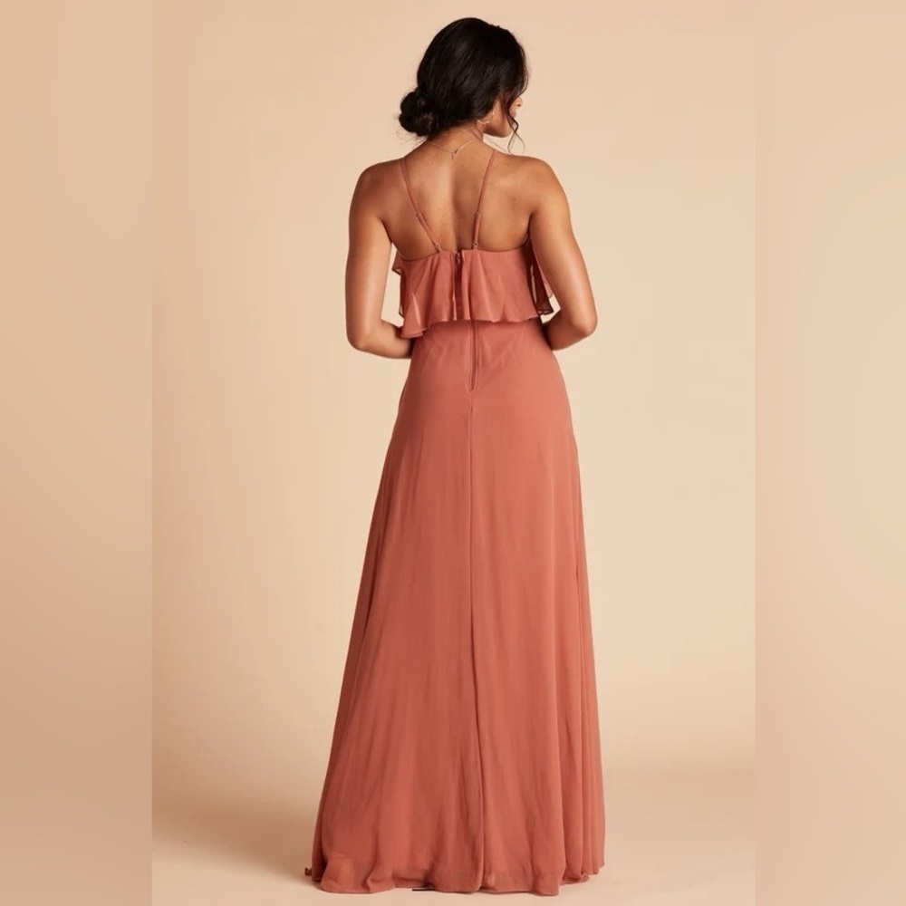 Birdy Grey JULES Dress - Chiffon Terracotta, Size XS NWT - Picture 7 of 7